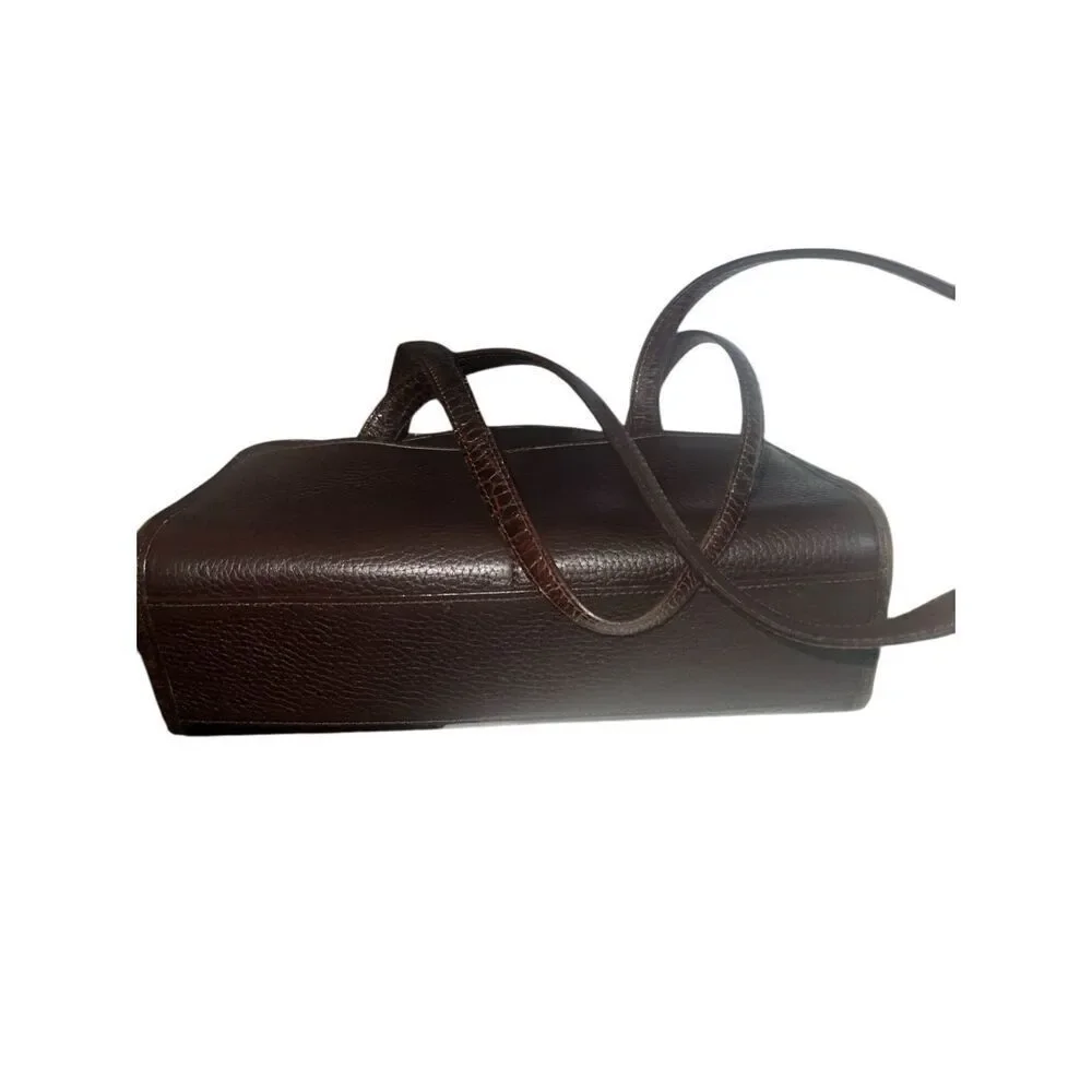 ✨Brighton Alligator Pattern Brown Leather Bag✨